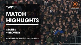 Maidstone United Vs Bromley 280323 [upl. by Ennairoc]