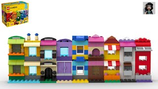 MINI TOWN Lego classic 10715 ideas How to build [upl. by Kliman]