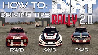 How To Dirt Rally 20 Driving TipsTechniques [upl. by Galven]