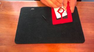 How To Perform The Pen Through Glass Frame  Magic Tricks [upl. by Anileh]