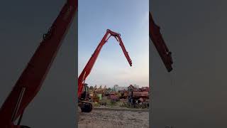 Can an excavator be used as a Crane shorts infraengineersindiapvtltd [upl. by Burkhart]