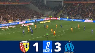 Lens vs Marseille 13  Ligue 1 2425  Match Highlights [upl. by Duane]