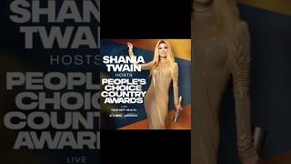 Shania Twain hosts Peoples Choice Country Awards at a pivotal moment for the genre shorts viral [upl. by Kappel626]