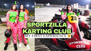 Sportzilla karting Club in Pakistan Lahore 😍 First time karting ki 😱🚗🔥 Racing Cars [upl. by Asseniv]