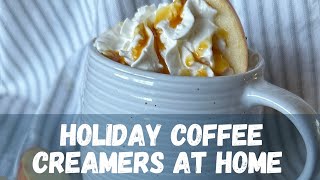 My 5 Best Coffee Creamer Recipes for Fall Christmas and Winter [upl. by Assilram978]