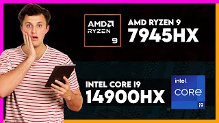 AMD Ryzen 9 7945HX vs Intel Core i9 14900HX Comparison [upl. by Cornwall125]