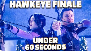 Hawkeye Season Finale In Under 60 Seconds [upl. by Sylvan433]