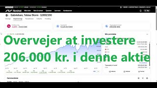 Overvejer at investere 206000 kr i denne aktie [upl. by Milon]