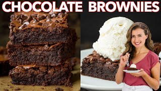 The Best Fudgy BROWNIES RECIPE I Ever Made [upl. by Aruam]