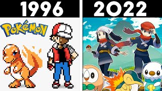 EVOLUÇÃO DO POKÉMON NOS GAMES [upl. by Giah446]