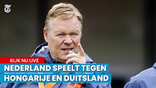 KIJK TERUG Ronald Koeman blikt vooruit op Nations Leagueduels [upl. by Skvorak918]