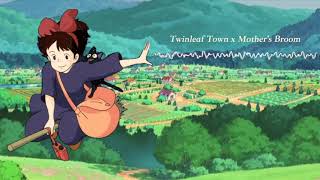 Twinleaf Town x Mothers Broom Pokémon amp Kikis Delivery Service Mashup [upl. by Barnaba]