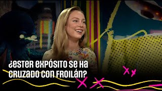 Ester Expósito se encuentra con Froilán de fiesta  LaRevuelta 23102024 [upl. by Noyar]