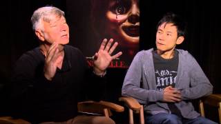 Annabelle John R Leonetti amp James Wan Interview  Empire Magazine [upl. by Sobel49]