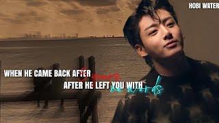 when he came back after 5 yrs after he left u with no words  BTS ff  jungkook ff  sad BTS ff [upl. by Moira]