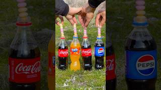 “Taste Test Coke vs Fanta vsPepsi ” 🔥😱 drink cokevsmentos drink [upl. by Lilas]