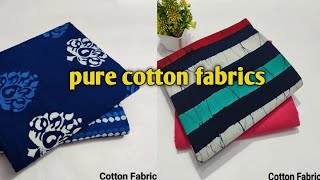 trending pure cotton mix match fabrics  order on 7300249077 [upl. by Notyap]