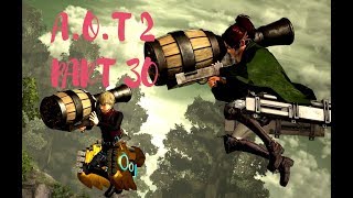 Attack On Titan 2 PS4 100 Part 30  Post Game  Friends Vs Titans Pt1 [upl. by Wilcox19]