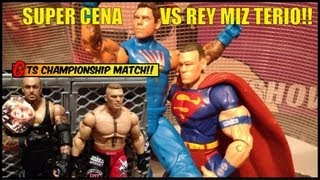 GTS WRESTLING Championship Match Taker vs Brock WWE Raw parody figure matches animation stop motion [upl. by Adeys987]