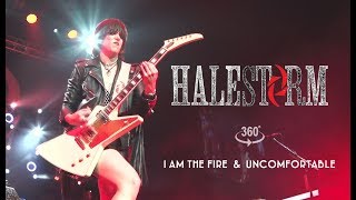 Halestorm  I Am The Fire  Uncomfortable VR Live From Mohegan Sun [upl. by Rodman]