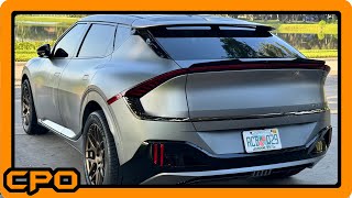 Maxton Rear Spoiler Install  2024 Kia EV6 GT [upl. by Aivatnuahs]