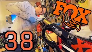 New Fork day  Fox 38 installation [upl. by Noiraa]