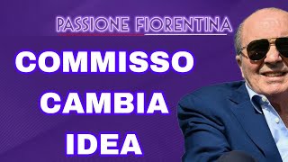 COMMISSO CAMBIA IDEA SULLO STADIO LA FORMAZIONE DELLA FIORENTINA A EMPOLI [upl. by Augy]