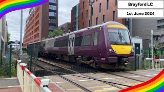 Brayford Level Crossing 01062024 [upl. by Ennayoj369]