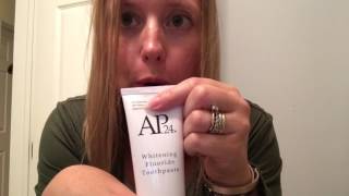 AP24 Whitening Fluoride Toothpaste by NuSkin [upl. by Weasner240]