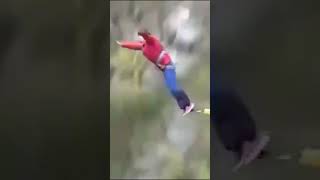 Bungee Jump Fails Shoes Fly  Funny  action funny bungeejumping [upl. by Cicero]