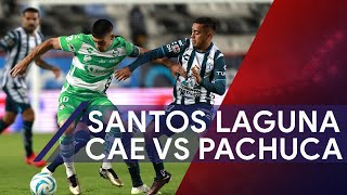 Santos Laguna cae 32 vs Pachuca en el Hidalgo [upl. by Shipley]