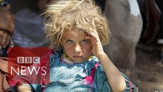 Who are the Yazidis In 60 seconds  BBC News [upl. by Hakeem351]