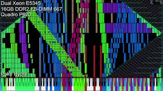 Black MIDI Dual Xeon E5345 vs Tartarus 1997 Million [upl. by Nayra844]