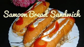 Samoon Bread Sandwich Lulus World [upl. by Nylrak787]