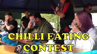 Chilli Eating Contest  Eastnor Chilli Festival  Monday 1st May 2023 [upl. by Flore]