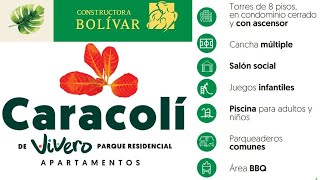 CARACOLI Vivero Parque Residencial ULTIMAS UNIDADES [upl. by Silverts]