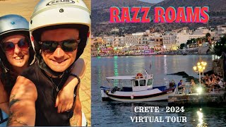 RAZZ ROAMS  CRETE JULY 2024 🇬🇷 Hersonissos Malia koutaloufari krasi piskopiano and more☀️🌄🌊🌵 [upl. by Brear]