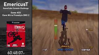 Beating Every GameCube Game  Dave Mirra Freestyle BMX 2 100  Part 711 Game 23 [upl. by Eelnyl946]