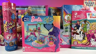 Unboxing the Ultimate Barbie Collection Mega Barbie Color Reveal Review [upl. by Tulley]