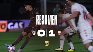 🎦 Resumen Platense 0️⃣ 🆚 Huracán 1️⃣ [upl. by Kissiah638]