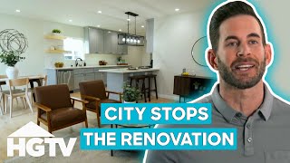 Rookie Flippers Begin Renovation Without Permits  Flipping 101 With Tarek El Moussa [upl. by Legna]