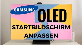 Samsung TV 2022 Startbildschirm anpassen [upl. by Asemaj17]