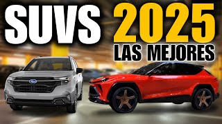 ✅ TOP 5 MEJORES SUV s PARA 2025  LAS MAS ESPERADAS del MUNDO [upl. by Virgin]