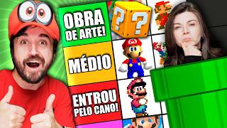 O MELHOR MARIO DE TODOS OS TEMPOS  Tierlist videogames [upl. by Trevorr342]