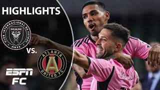 Suarez amp Alba score 🔥 Inter Miami vs Atlanta United  MLS Cup Playoff Highlights  ESPN FC [upl. by Vesta]