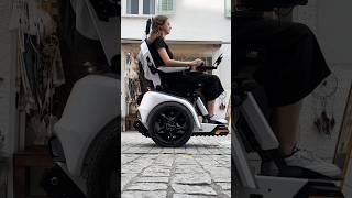 Turning heads with the Scewo BRO wheelchair 👀👨‍🦼‍➡️ scewo scewoBRO stairclimbing [upl. by Oflodur125]