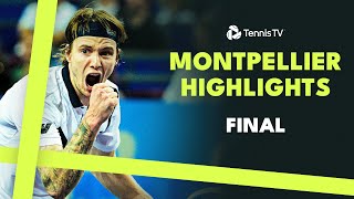 Borna Coric vs Alexander Bublik For The Title 🏆  Montpellier 2024 Final Highlights [upl. by Aneras]