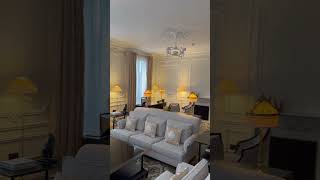 Paris 🇫🇷 Hôtel Fouquets Paris  Suite Signature Arc de Triomphe  salle 435  135 m²  intérieur [upl. by Okoyik]