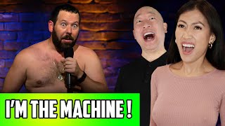 Bert Kreischer  The Machine Reaction  First Time Reacting To His Stand Up Comedy [upl. by Ikkim]