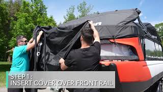 How To Install A Front Trailering Cover On Your SeaDoo Switch [upl. by Jahdol]